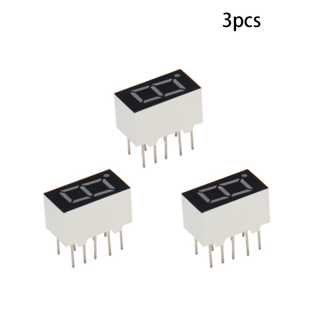 1 ~ 20 Pcs 1 Bit Common Cathode/Anode Led Display Digitale Buis 10 Pins 7 Segment 2V 20mA Rode Led Segment Displays: 3611AS x3pcs