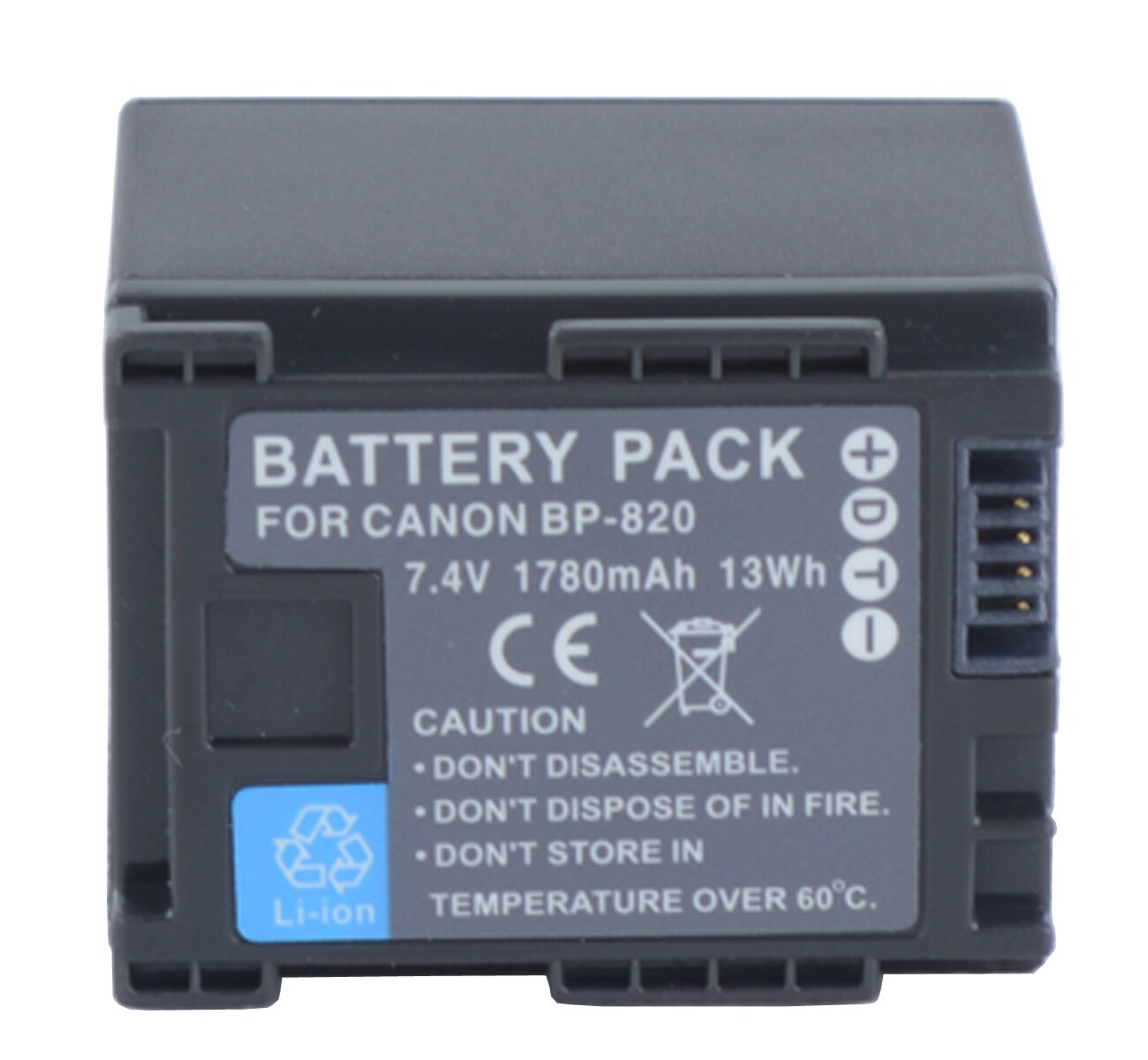 Batterie pour Canon LEGRIA GX10, HF G26, HF G30, HFG26, HFG30 4K caméscope