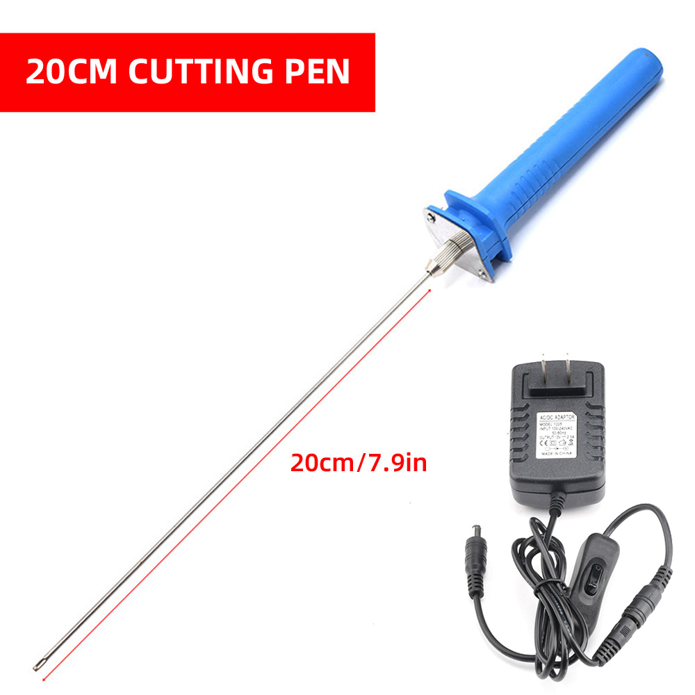 Foam Cutter Pen Electric Foam Polystyrene Cutting Machine Portable Styrofoam Cutter DIY Cutting Tools Film Cutting 15W 110V-240V: Burgundy