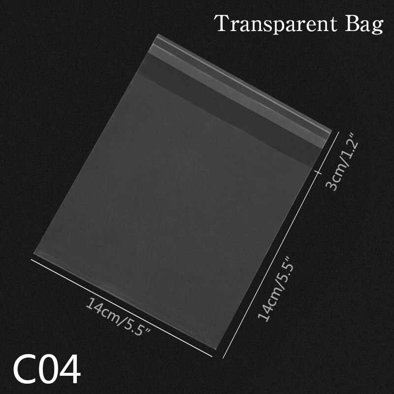 100pcs Transparent Dot Bags DIY Transparent Ziplock Food Bag White Round Dot Candy Cookie Storage Packaging Bag Decoration: C04