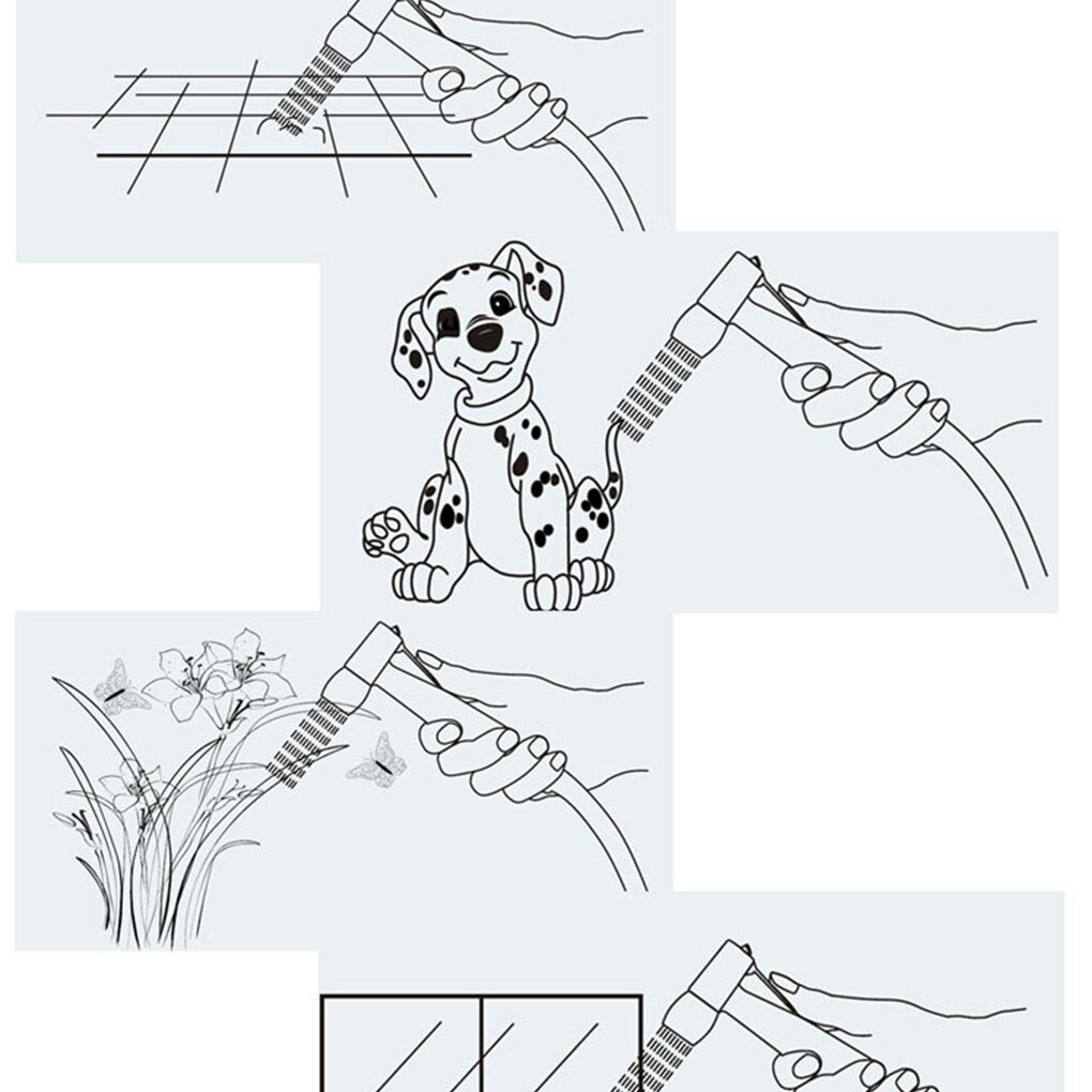 10 Stuks Roestvrij Staal Badkamer Sproeier Toilet Hittebestendig Hand Gehouden Shattaf Hoge Druk Bidet Nozzle