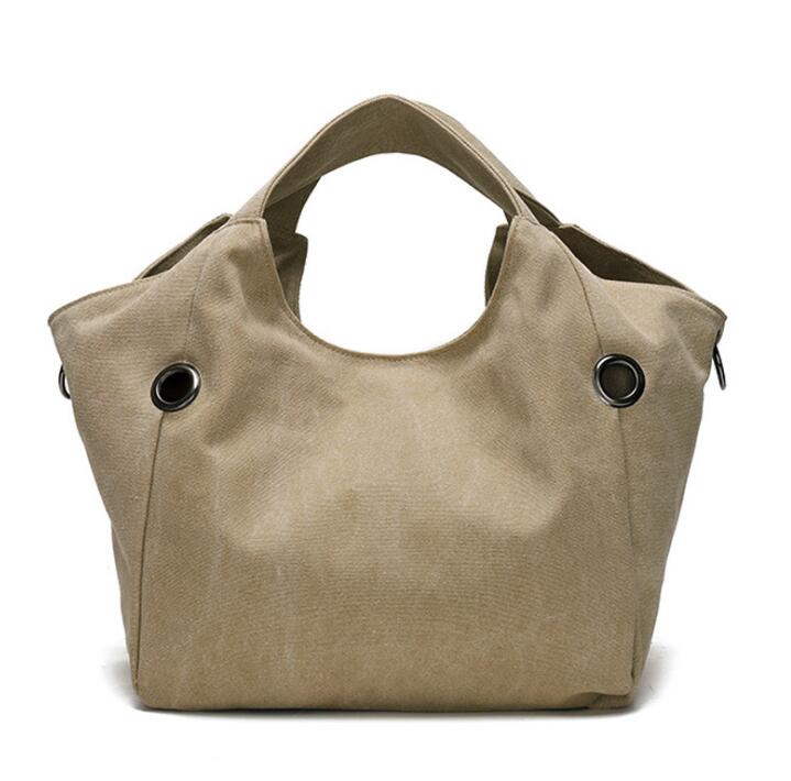 neue frauen Tasche Lässig Tasche Große Kapazität Handtasche Schulter Bote Tasche Viele Farben BD866: khaki
