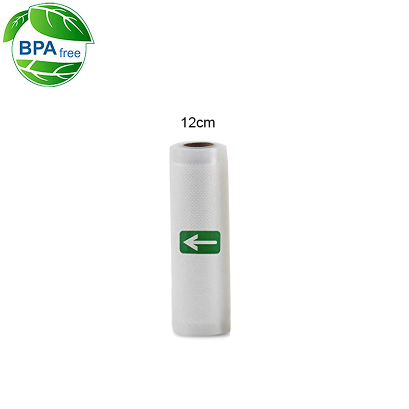 Lebensmittel-Vakuumbeutel für Sous-Vide-Aufbewahrung, Verpackungsbeutel für Vakuumierer, Fleisch, Obst, Gemüse, 500 cm/Rollen: Beige