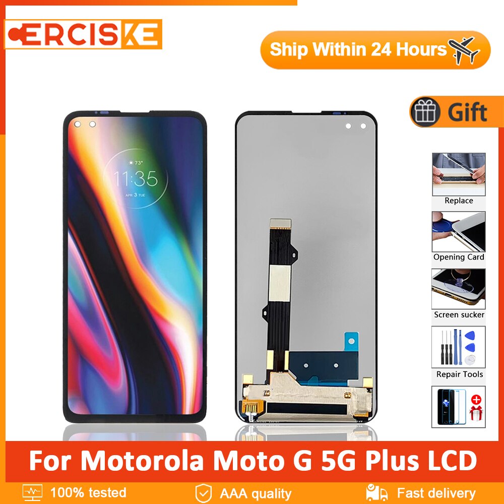 6.7 " original-lcd -display-touchscreen-digitizer-einheit für motorola moto  g 5g  g 5g  xt2075 xt2075-2