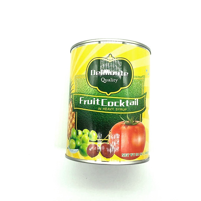 Fruktcocktail kan avledning säker kan säker hushållsprodukt kan säker stash burk
