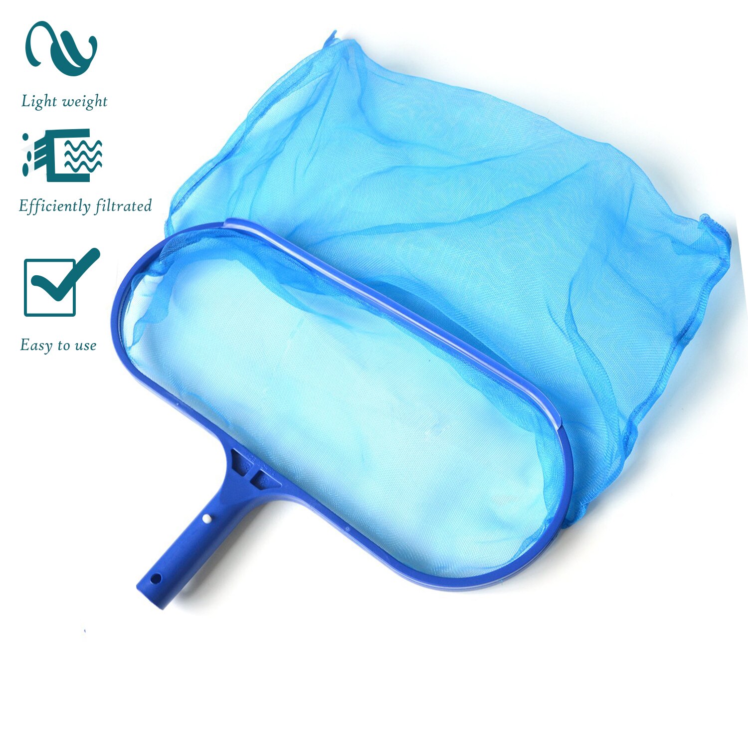 Pool Skimmers Pool Nets Leaf Scoop Lightweight Dut... – Grandado