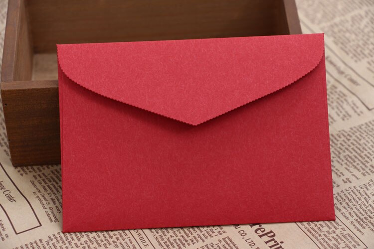 40pcs/lot Retro Paper Blank Paper Window Envelopes Wedding Invitation Envelope Thick Envelope: 5