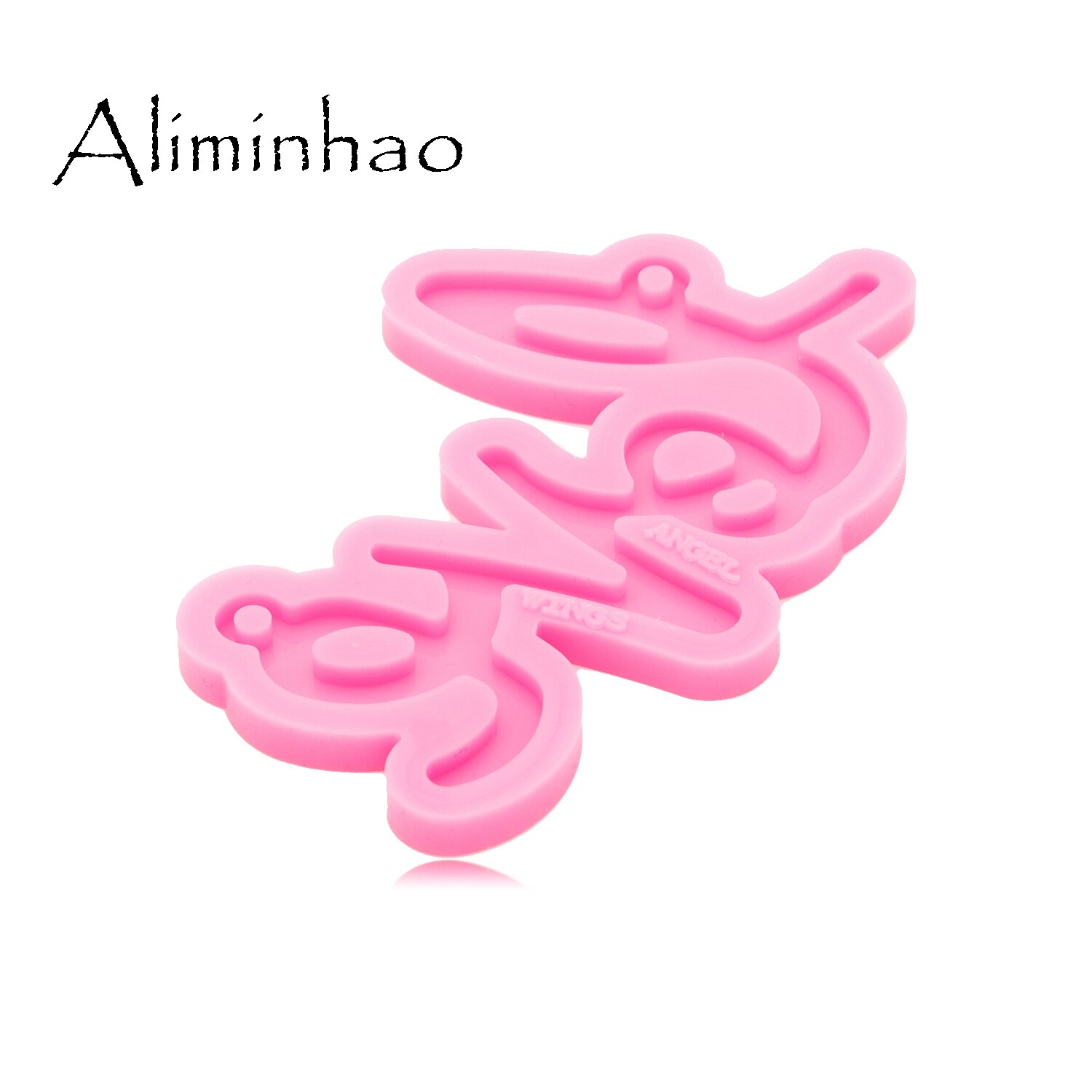 Dy0744 superglanzende s/l liefdesbriefvormmal van hars, siliconen mal voor doe-het-zelf kettingen, sieraden, epoxy knutselmal