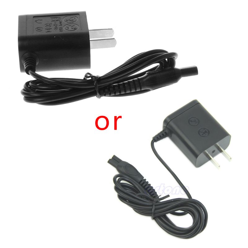 Us Plug Universele Ac Power Charger Cord Adapter Zwart Voor Scheerapparaat 27RB
