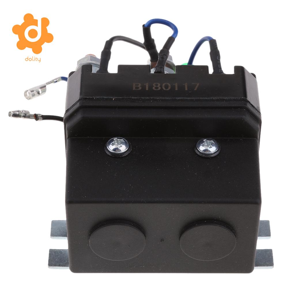 200 Amps DC Winch Motor Reversing Solenoid Relay Switch 12 Volt Contactor