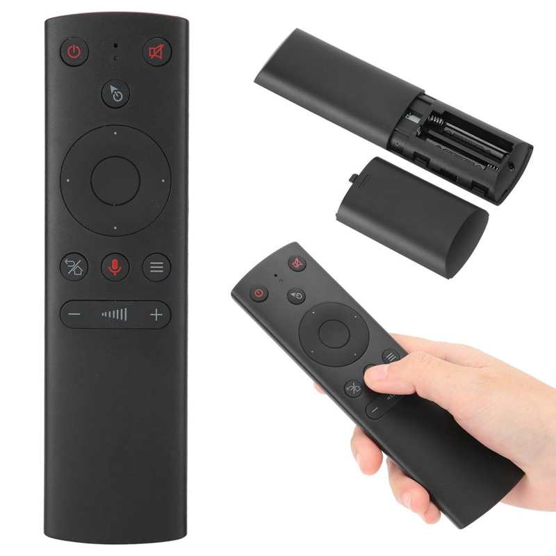 Wireless Mouse Handheld 13 Keys Plug and Play 2.4G Gyroscope Sensor Wireless Voice Mouse for Projector Computer