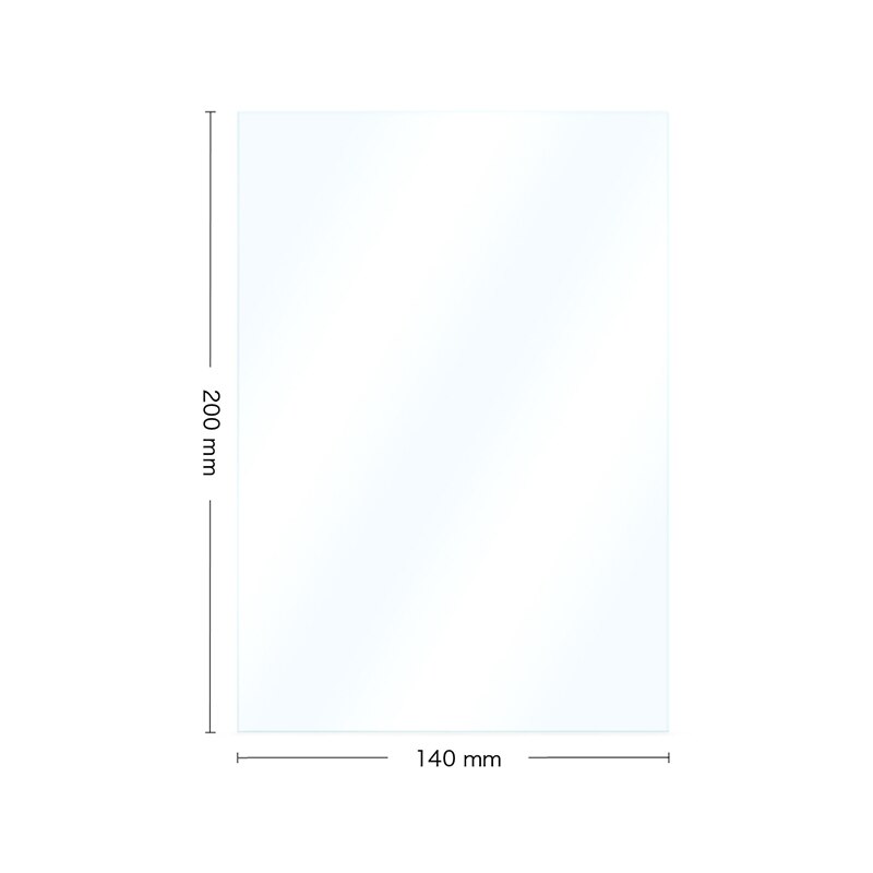 2PCS PHOTON SLA 3d printer Parts FEP Film 140x200mm Fep Sheets 0.15mm for ANYCUBIC Photon Resin UV Light 3D Printers Impresora