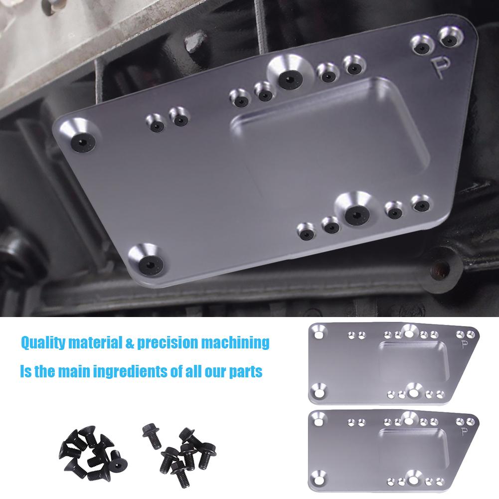 SR Billet Engine Exchange Bracket SBC LS Conversion Motor Mounting Adjustable Plate LS1 Billet Engine Swap Bracket: Default Title