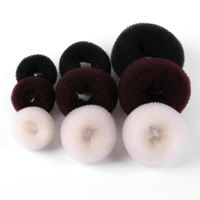 Hair Bun Maker Donut Foam Sponge Easy Big Ring Hair Styling Tools Hairstyle Hair Accessories For Girls Women Lady