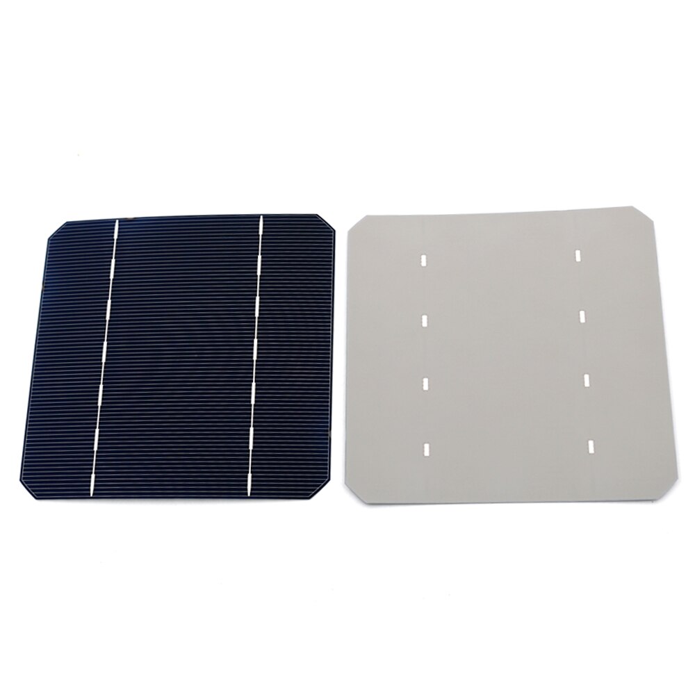 Solar Panel 112Watt Kit DIY 125X125 mm Monocrystalline Solar Cell 100W 5X5 Tabbing Wire Buswire Flux Pen