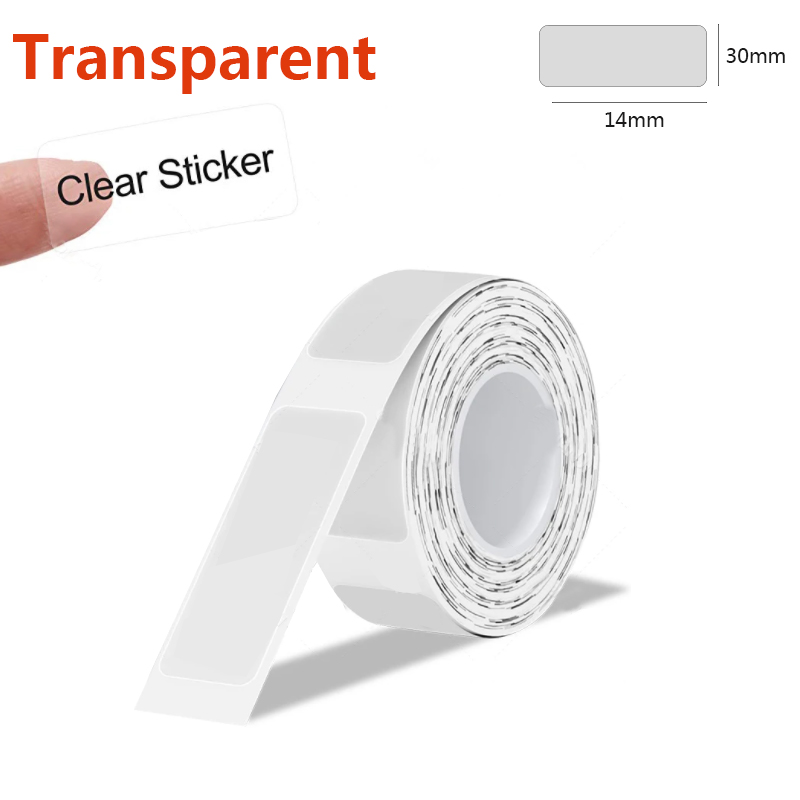 1 Rolle Bluetooth-Etikettendrucker Thermo-Etikettendrucker für MarkeID P15/P12 Phomemo D30 mit selbstklebendem Etikettenband Heimat Sekretariat: M