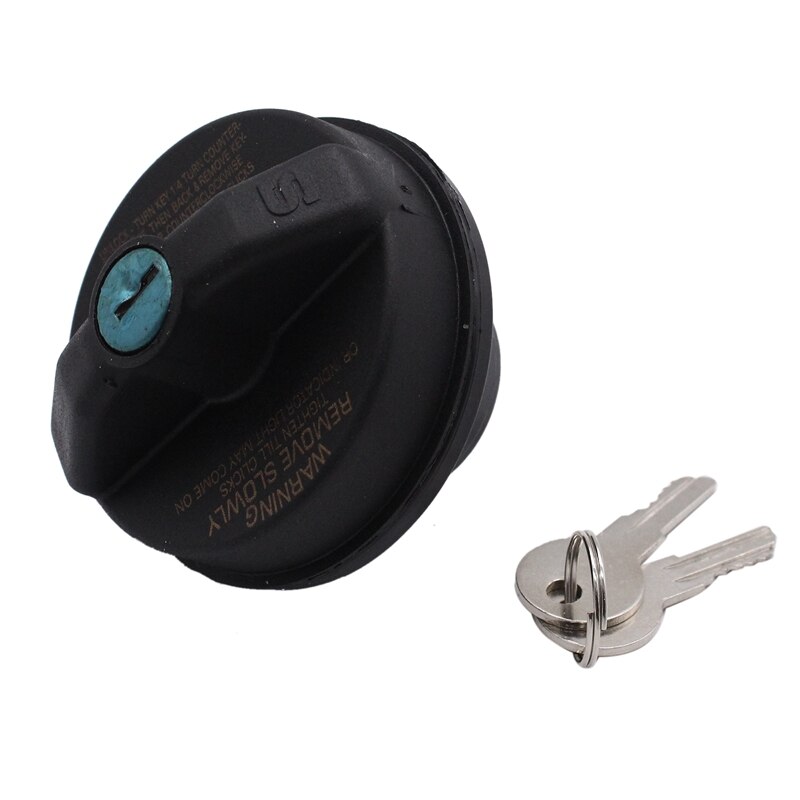 Car Fuel Gas Cap Locking Cover with Keys Car Plastic Fuel Tank Cap Auto Oil Filler Cap for Chevrolet Toyota Lexus Honda: Default Title