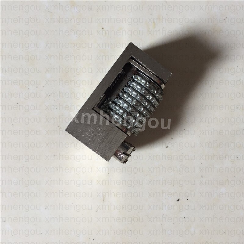 2 pieces 51 Tablet letterpress 7 digit Numbering Machine ticket coding machine offset printing Numbering Machine forward 1234567