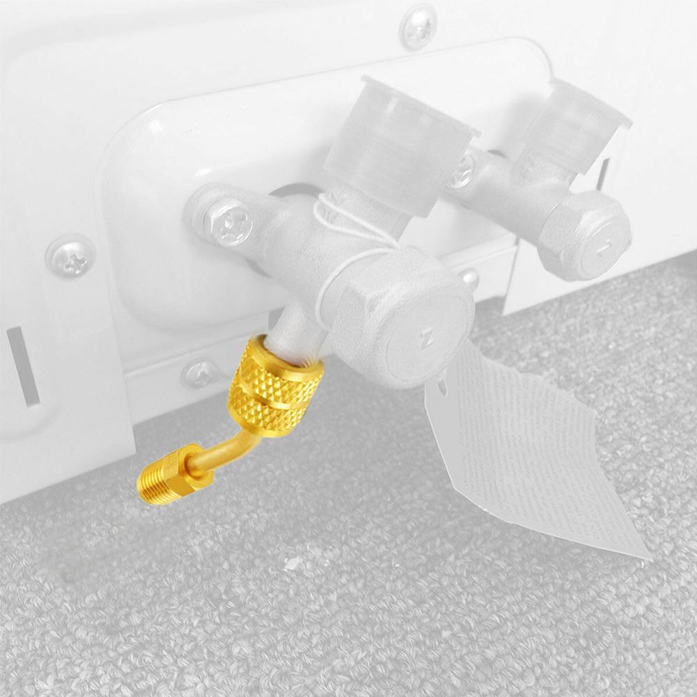 Refrigerant R410 Adapter R410 Adapter 1/4 Turn 5/16 Joint Adapter Fluoridated Copper I1H4