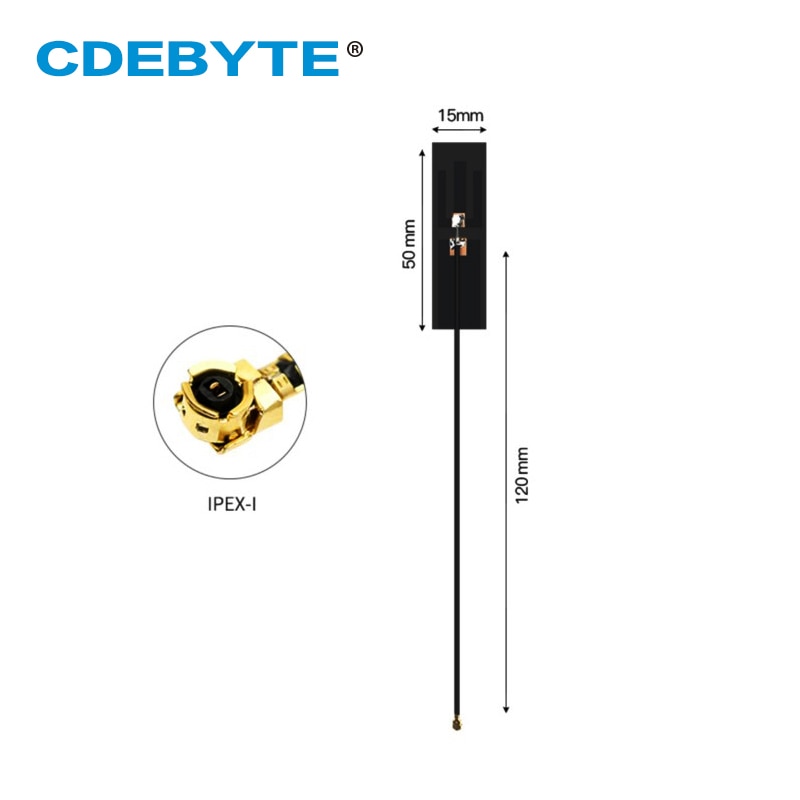 Ebyte TX2400-FPC-5015 2.4GHz Wifi Antenna IPEX 3.0dBi High Gain FPC 2.4 ghz Omnidirectional Antenna