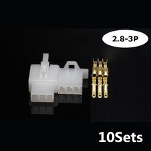 Vehicle Terminal Automotive 50 Sets Electrical Off-Road 2 3 4 6 9 Pin Auto