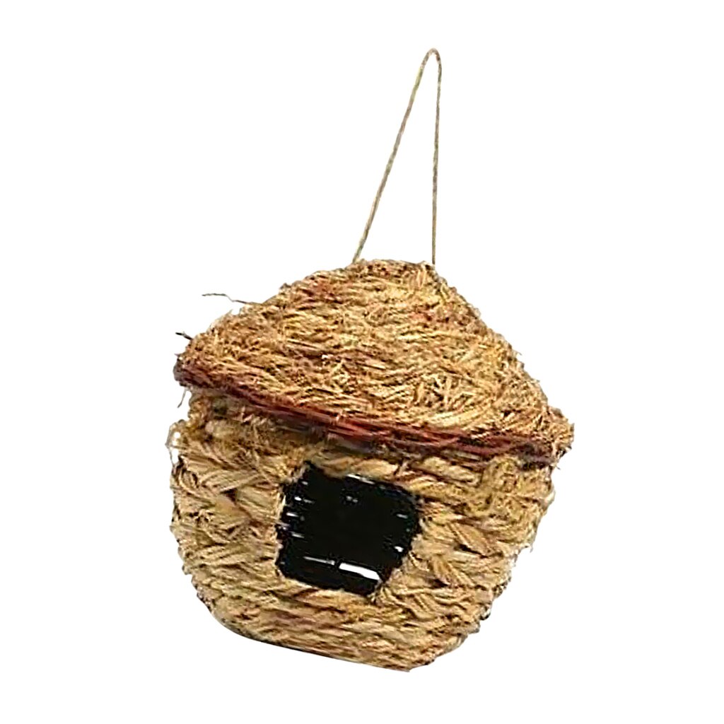 Traditional Bird House Feeder Nesting Box Bird Nest ing Garden Ornament