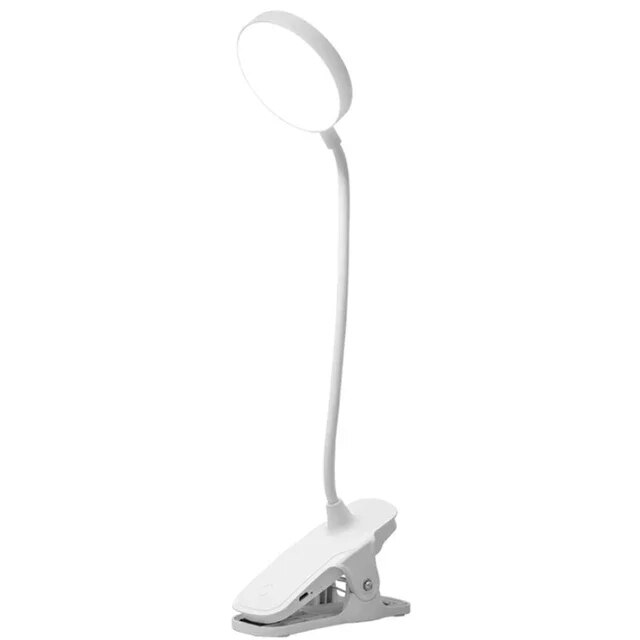 Lampada da tavolo con protezione per gli occhi a LED alimentatore USB, lampada da comodino per camera da letto da studio per studio da tavolo con protezione per gli occhi modello a Clip: Default Title