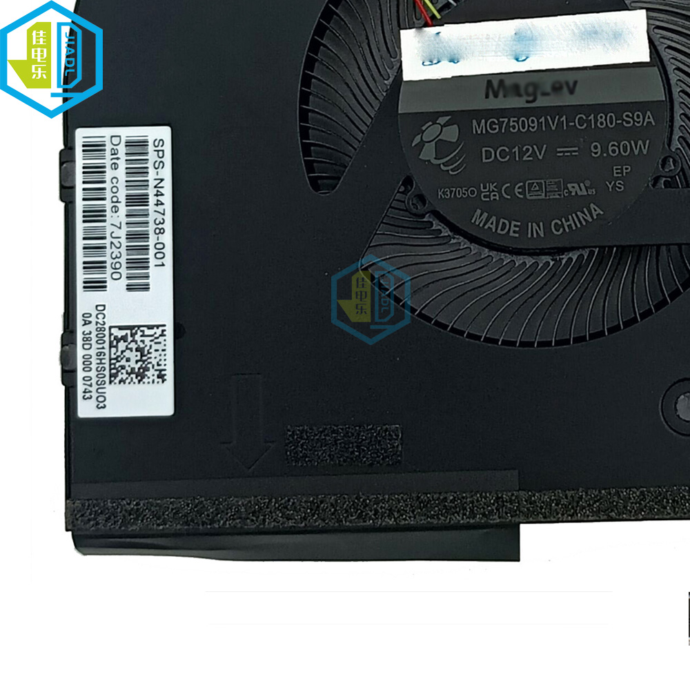 CPU GPU Fan For HP Victus 16 16-S 16-R 16-S0000 16-R0076TX DC12V N44738-001 MG75091V1 C180 C190 Gaming Laptop Cooling Fans