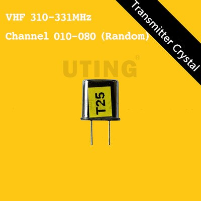UTING Telecrane Industrial Remote Control F21-E1B Accessories Crane Remote Control Repair Replacement Parts: TX Crystal VHF