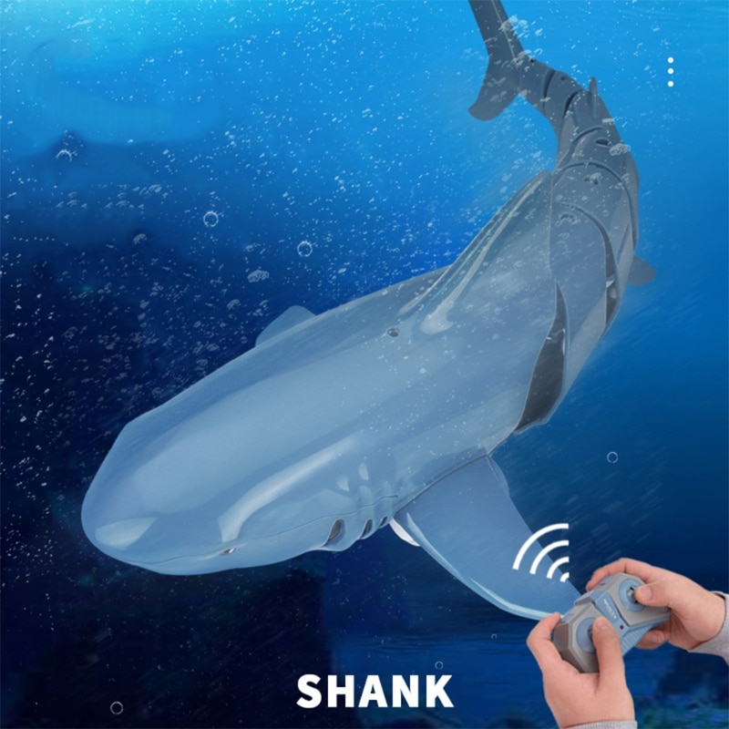 2.4G Haai Speelgoed Afstandsbediening Gesimuleerde Shark Boat, Onderwater Afstandsbediening Elektrische Boot Speelgoed Boot, kinderen
