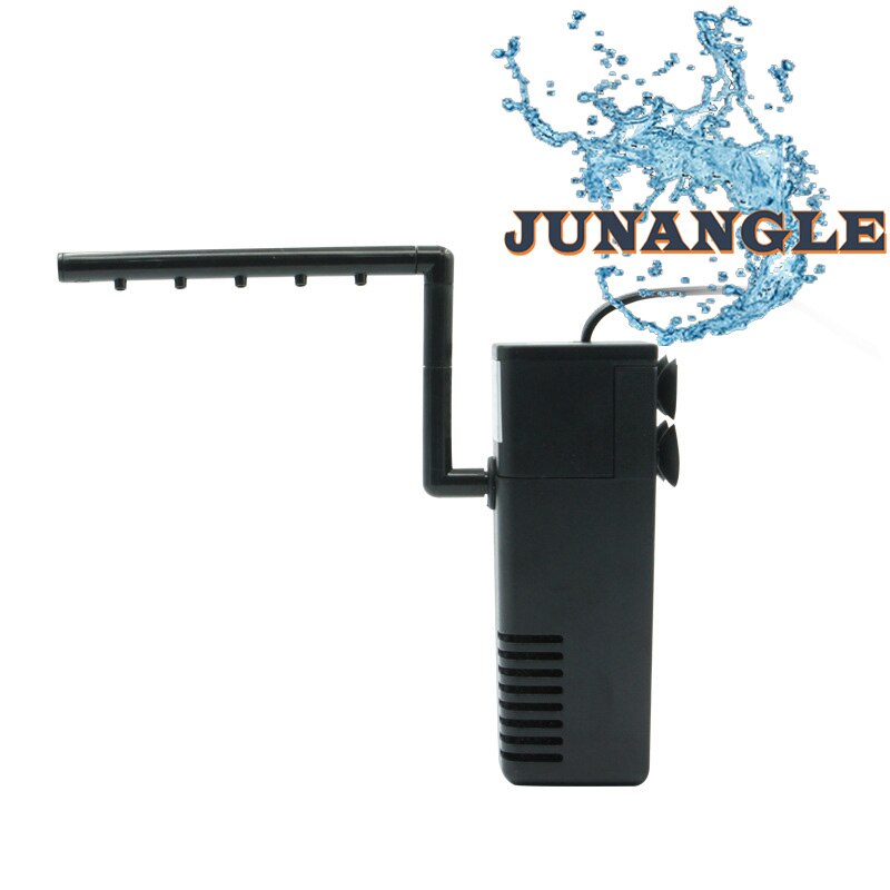 Akvarium vattenfall filter akvarium tre i en syrefiltreringspump akvarium filter filter skimmer akvarium dekoration