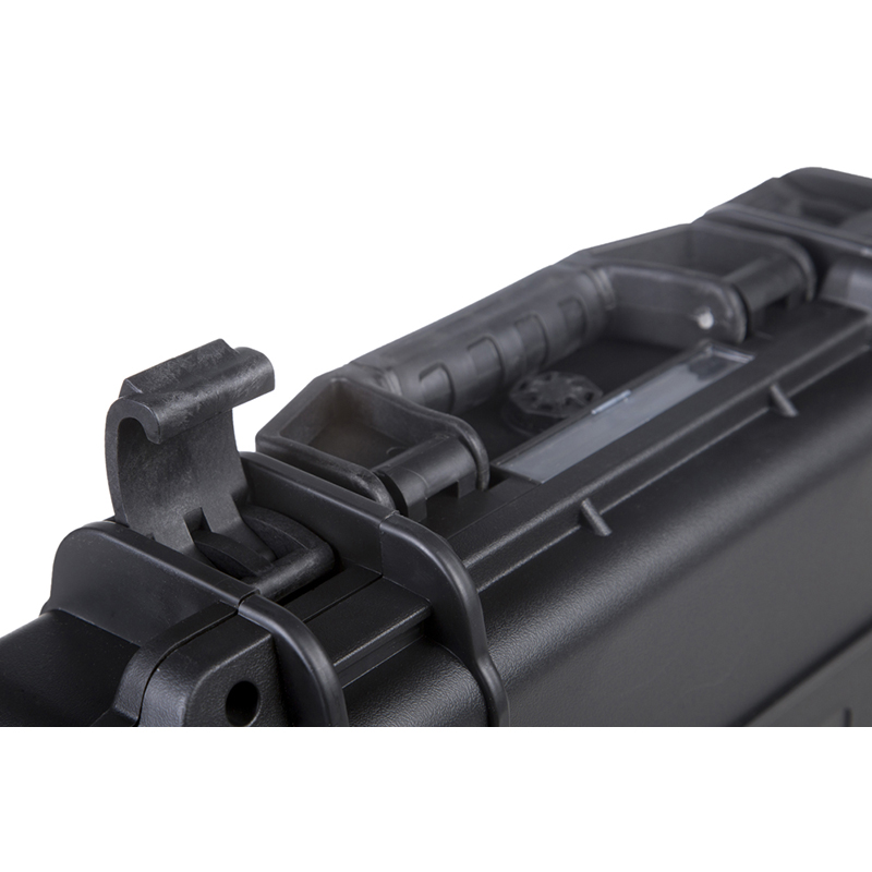 protective tool case waterproof toolbox hard case 25x21x6CM security equipment camera box with pre-cut foam lining