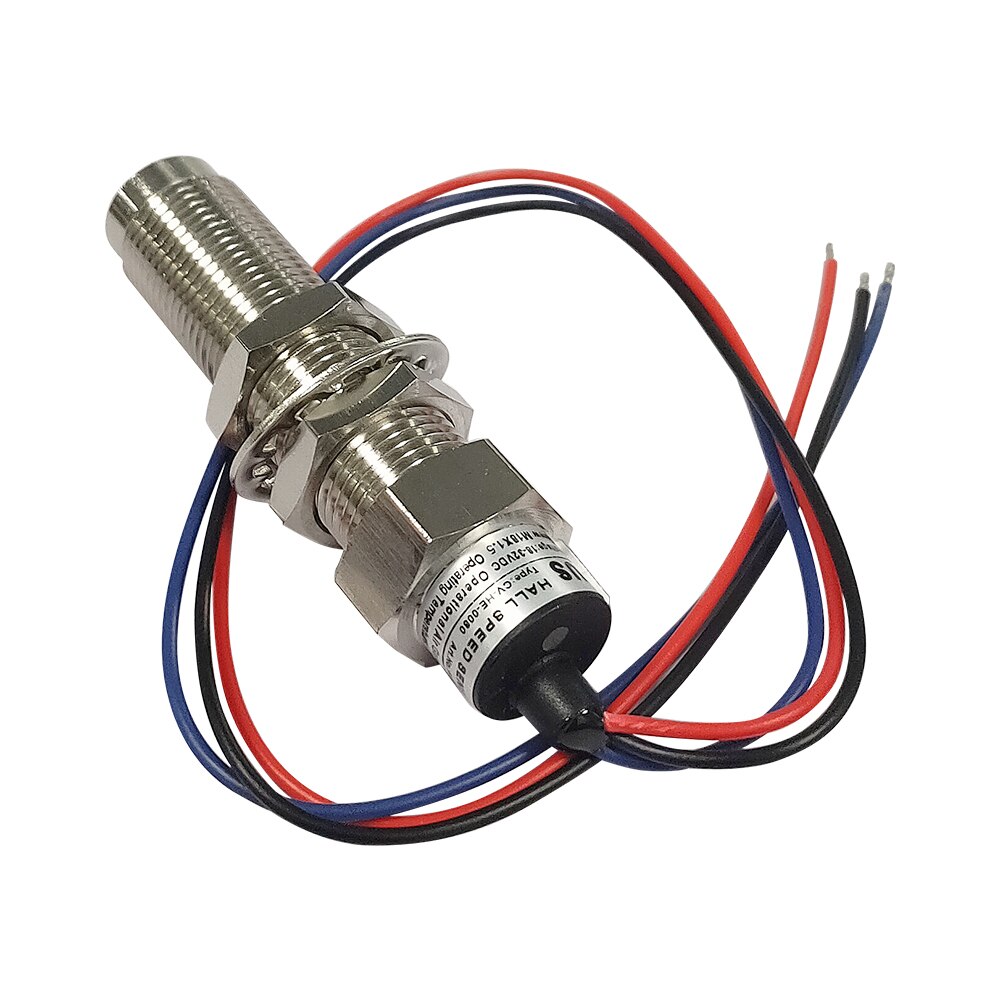 Drehzahlmesser 3K 4K 6K 8K RPM Tacho Gauge REV Zähler mit Stunde Meter 85mm Benzin diesel Motor 9-32V Rot Hintergrundbeleuchtung: M18x1.5 Holzer
