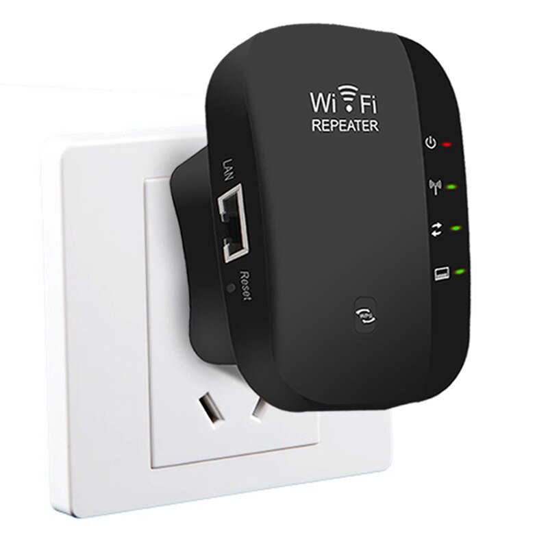 Draadloze Repeater Wifi Range Extender Router Wifi Signaal Versterker 300Mbps,2.4G Wifi Ultraboost Access Point, us Plug: Default Title