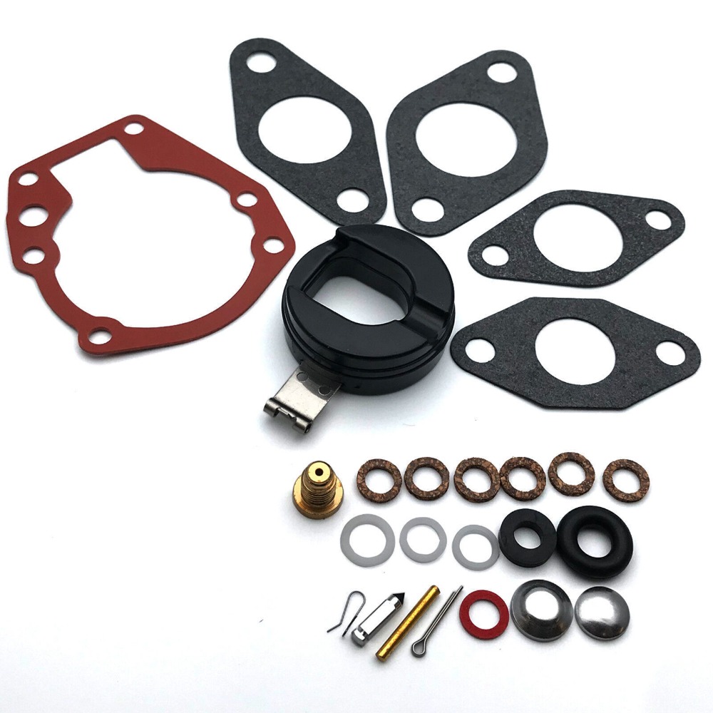 Carburetor Kit WIth Float For Johnson Evinrude 5hp 5.5hp 6hp 7.5 hp 10hp 15hp 18hp: Default Title