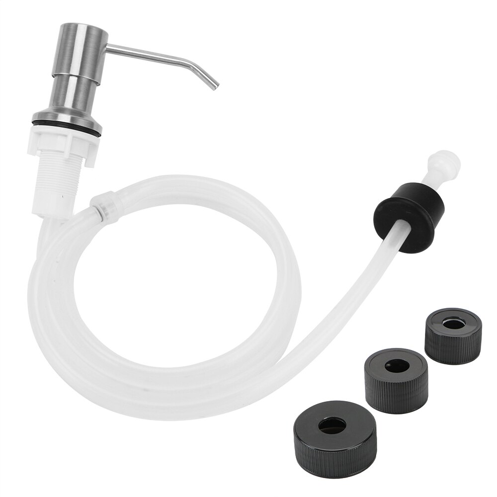 NICEYARD Manually Pressing Liquid Soap Dispenser Built-in Fluid Pump Liquid Soap Organizer for Bathroom and Kitchen Accessories: Type A