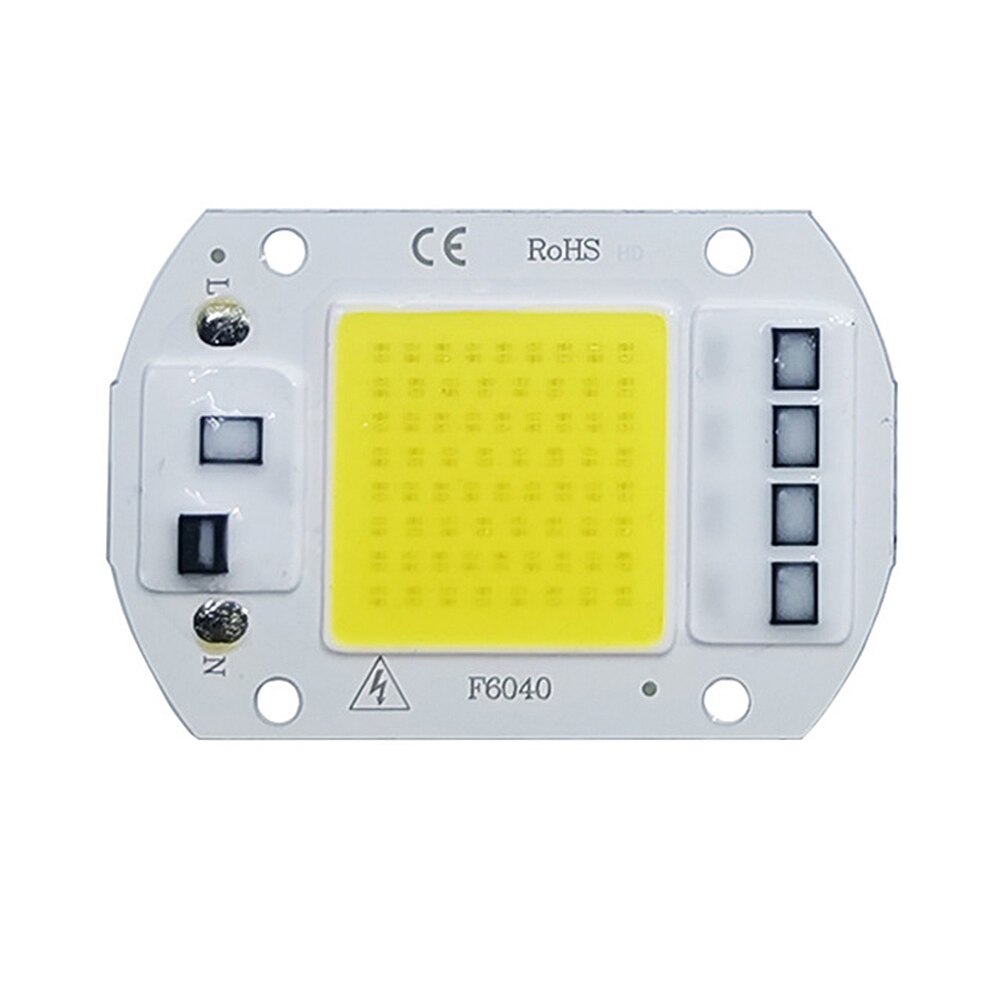 Seedling Grow Lamp Growth LED For Indoor Ccessories Flower Full Spectrum COB Smart 1PC Light Plant DIY Chip Phyto Lamp: White / 50w