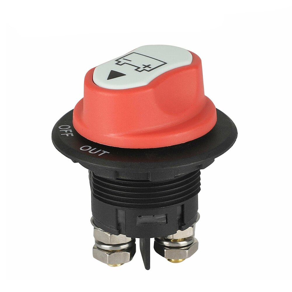 Aislador de batería 100A, interruptor de corte de desconexión seguro para coche marino, camión, barco, RV, ATV, M8617: Default Title
