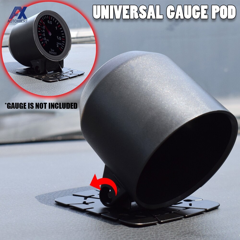 52mm 2 '' universal single gauge pod gauge pilar dash pod mount holder biltilbehør vann temp olje temp oljetrykk egt