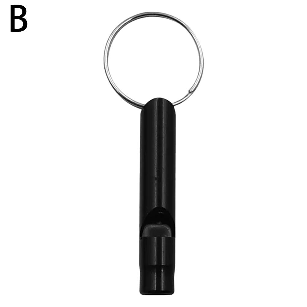 Mini Size Whistles Pendant Outdoor Multifunction Whistle Keychain Outdoor Survival Emergency Call Tools Metal Whistle Keyring: Yellow