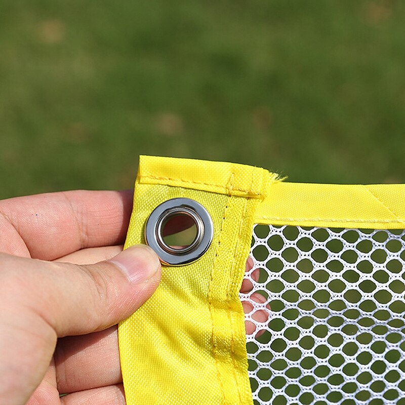 Draagbare voetbal voetbal training doeltraining schot doelnet voetbal voor kinderen studenten 5 persoonssysteem