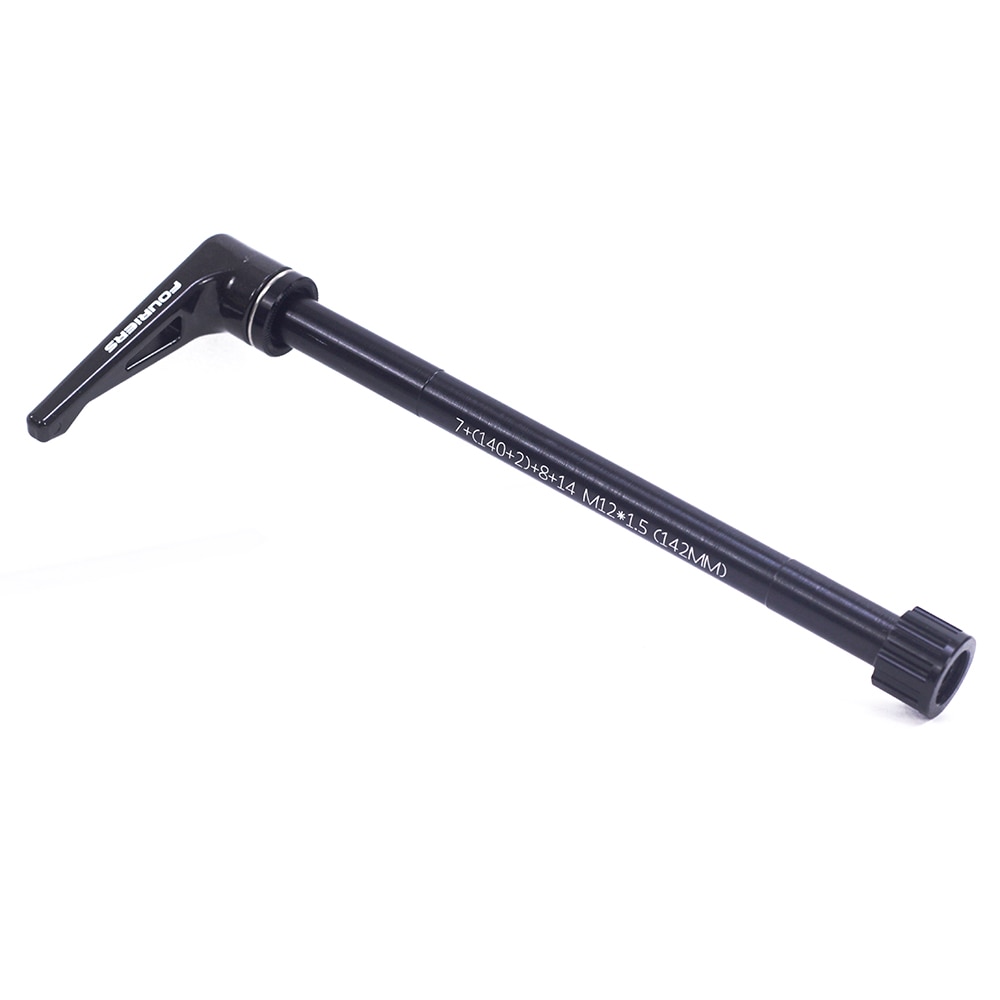 Fouriers-palanca de eje pasante para bicicleta de carretera, M12, 135mm x 1,75mm, 142mm x 1,5mm, para Cyclocross CX, gravilla, eje de cubo de Marco trasero