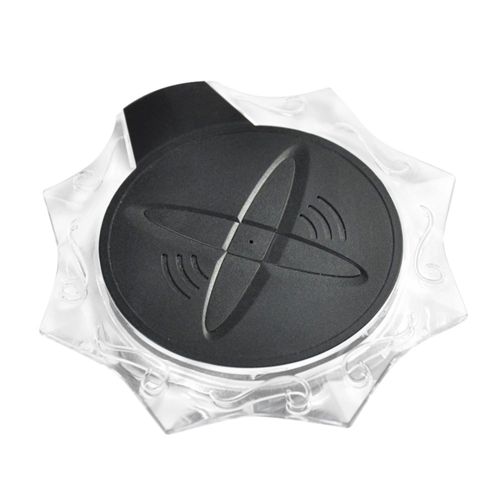 Qi Draadloze Oplader Mobiele Telefoon Oplader Crystal Oplader Pad Mobiele Telefoon Draadloos Opladen Base Voor Apple Android Universele: Default Title