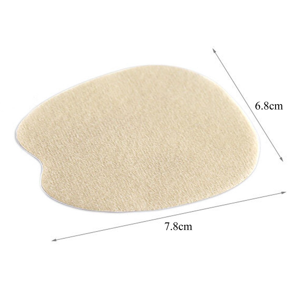 2Pair BYEPAIN Insoles For Shoes Inserts Forefoot Pad High Heel Ultra Thin Velvet Cotton Anti Skid Shoe Insole Cushion Foot Pad