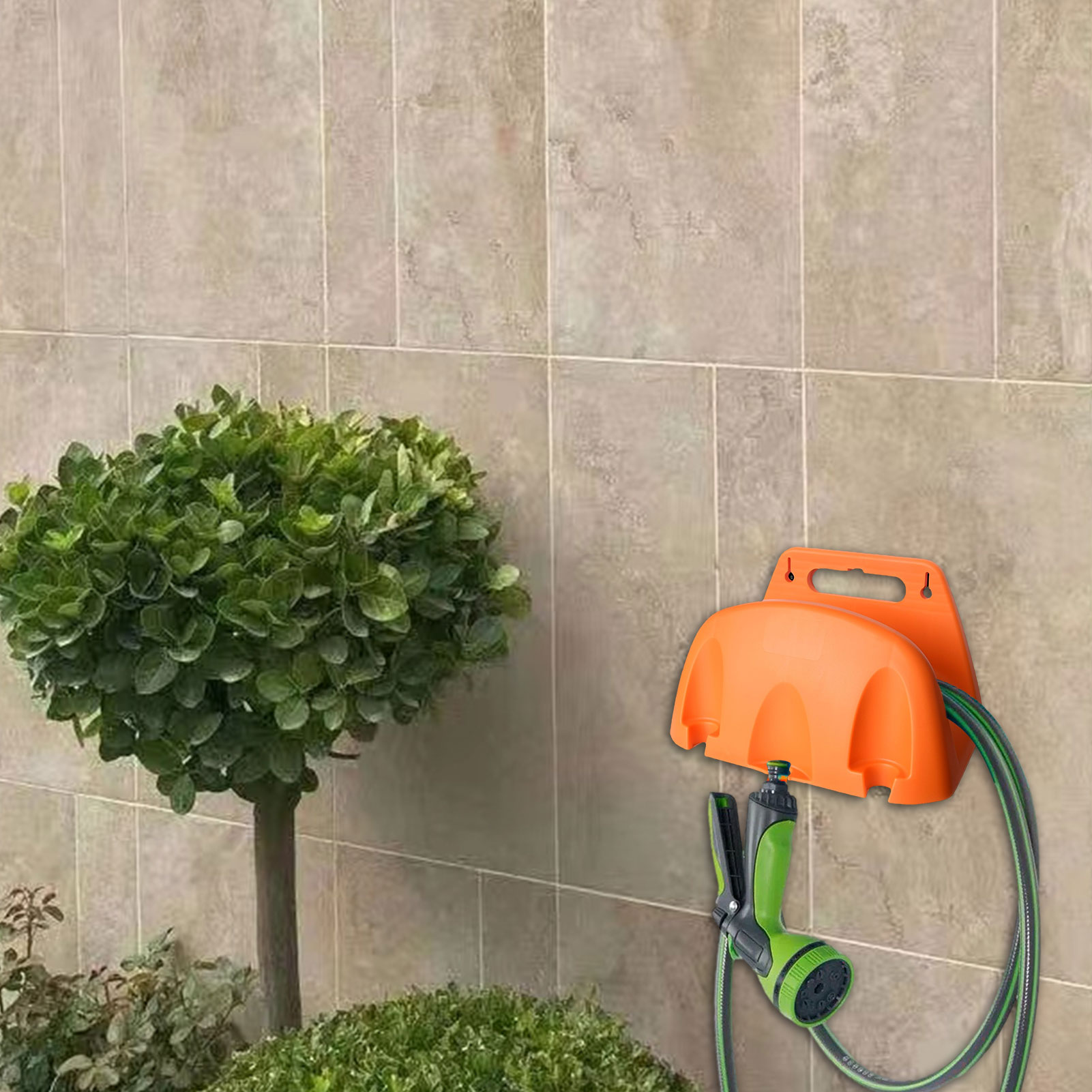 Schlauchhalter zur Wandmontage, langlebige Schlauchhaken, Schlauchhalter aus Metall, robuste Wasserschlauchhalter, Schlauch-Organizer, Aufbewahrungshalter