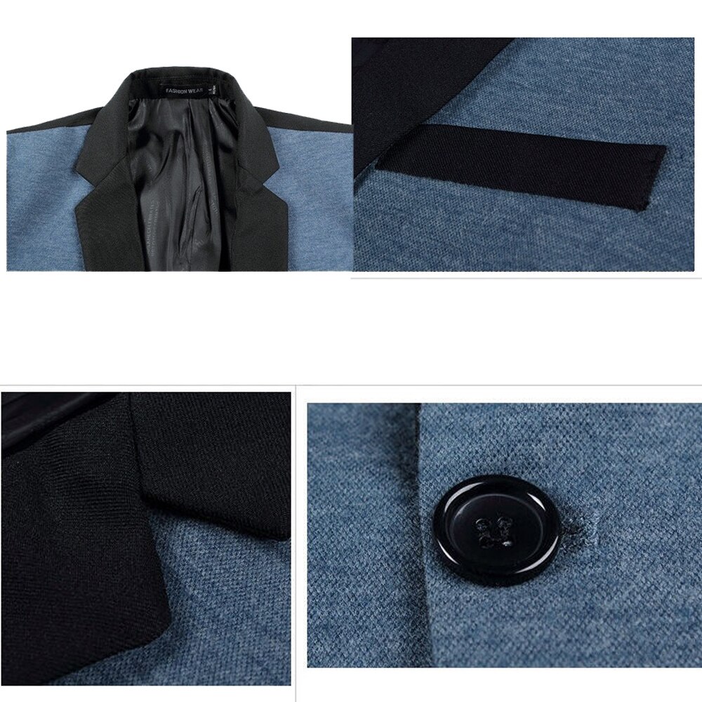 Herenpakken jas casaco terno masculino jas en pak vest jaqueta trouwpakken jassen jassen pakken