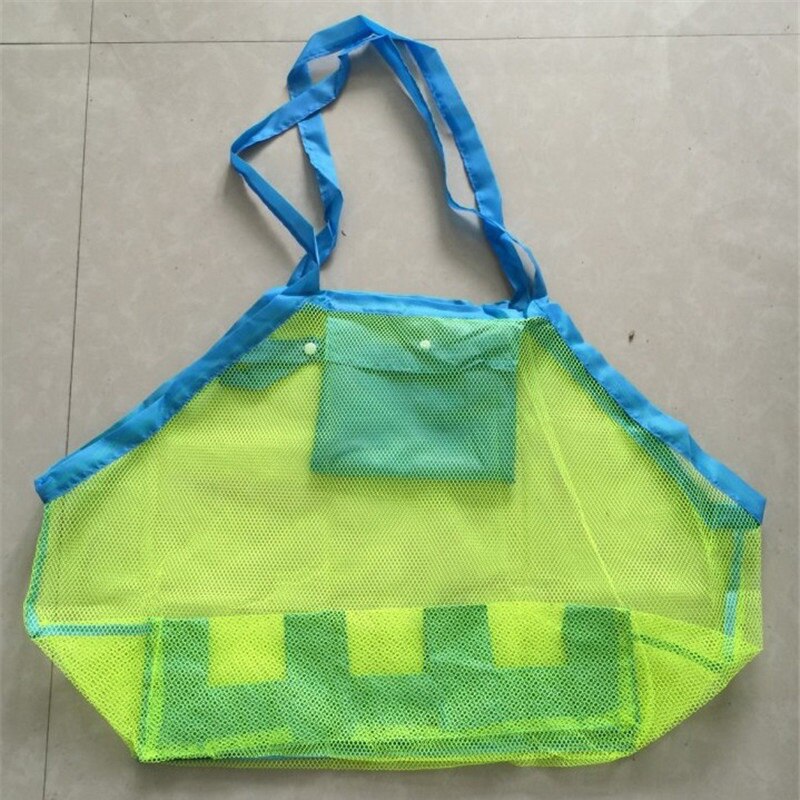 Kids Strandtas Mesh Blijf Weg Van Zand Duurzaam Indoor Outdoor Draagbare Hand Tas Zwemmen Sport Speelgoed Opslag Voor Kinderen