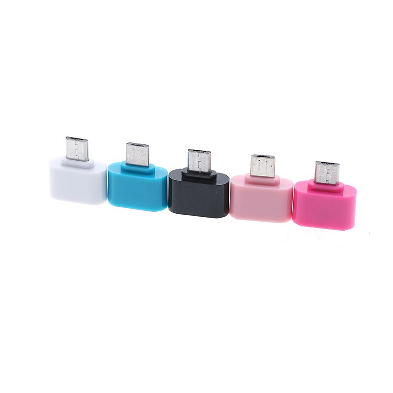 5PCS/set Micro USB To USB OTG Adapter Cable Mini Extension Adapter Converter Plug And Play For Android SmartPhone