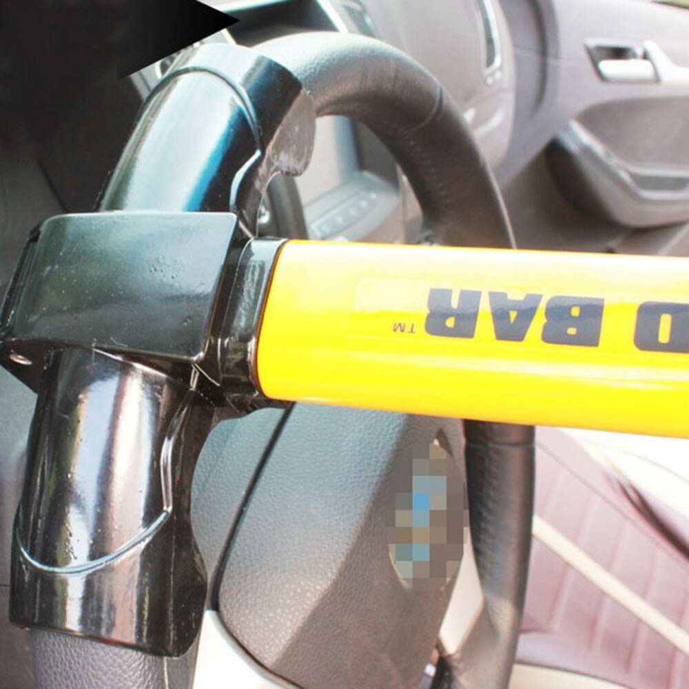 Universeel Autostuurslot Opvouwbaar Anti-Diefstal Beveiliging Auto Stuurslot Anti Diefstal Bescherming T Locks