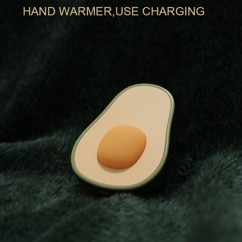 Schattige 1 2 in 4000 mah mobiele powerbank handwarmer usb type c oplaadzak powerbank warmer